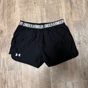 Under Armour Black Performance Shorts